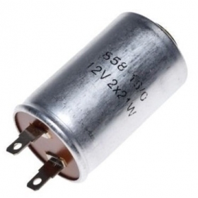 Flasher relay 12v (2x21w) 2contact pins