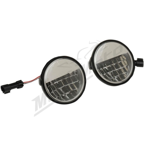DRAG SPECIALTIES Universal Premium 4.5" LED Reflector Lights 11,5 x 11,5 cm
