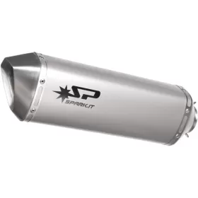 SPARK FORCE Slip-On Muffler BMW / HONDA / KAWASAKI / YAMAHA 600-1000cc 2007-2018