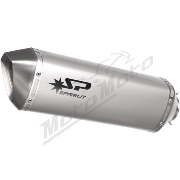 SPARK FORCE Slip-On Muffler BMW / HONDA / KAWASAKI / YAMAHA 600-1000cc 2007-2018