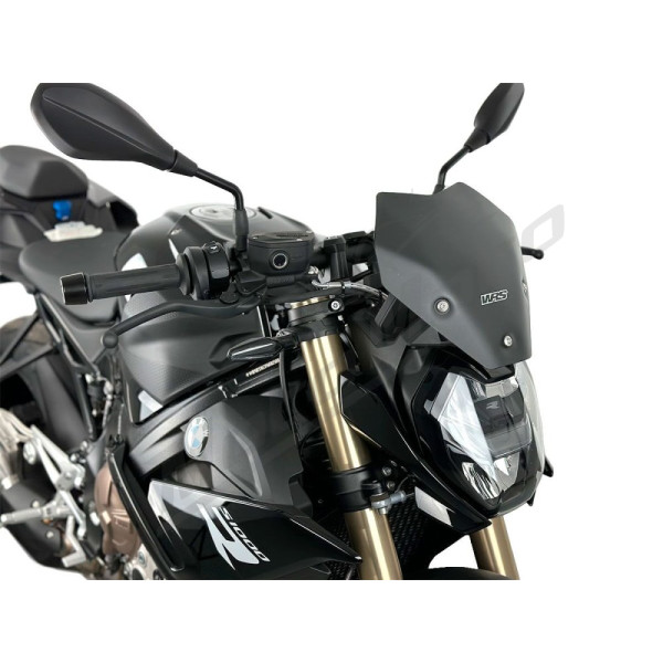 WRS BM077NO Windscreen Matt Black BMW S1000R ABS 22-24