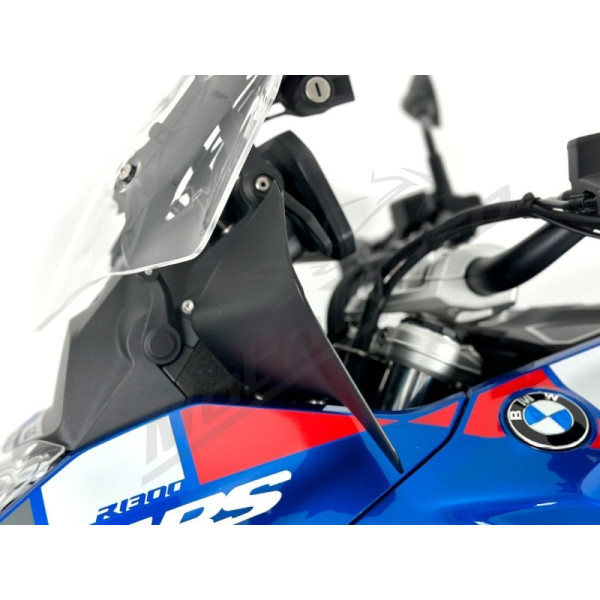 WRS BM097NO Wind Deflectors Matt Black BMW R1300GS ABS 23-25