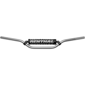Renthal Handlebar + Pad Ø22mm Silver