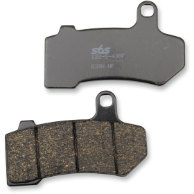 SBS HHF Street 830H.HF Ceramic Organic Brake Pads Harley Davidson VRSCR / FLTRXS / FLTR / FLHX / FLHTK / FLHT / FLHR 1130-1923cc 06-23