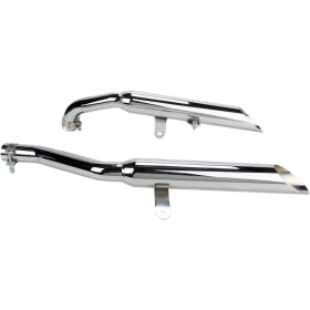 COBRA Complete Slip-On Muffler for Metric Cruisers Yamaha XV 750-1100cc 81-99