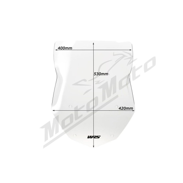 WRS BM008T TOURING Windscreen Clear BMW R1200GS / R1250GS 13-24