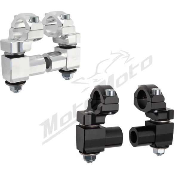 ROX SPEED FX Anti-Vibration 2" Pivot Handlebar Risers 28,6mm Pakelia: 50,8mm BMW / Honda / Kawasaki / KTM / Moto Guzzi / Triumph 250-1600 77-24