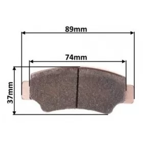 BRAKE PADS FA747R CF-MOTO