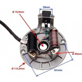 Stator ignition ENDURO 125 4T