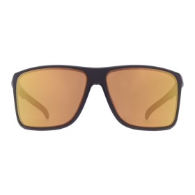 Red Bull Spect Tain Sunglasses Matt Metallic Black w Gold Mirror