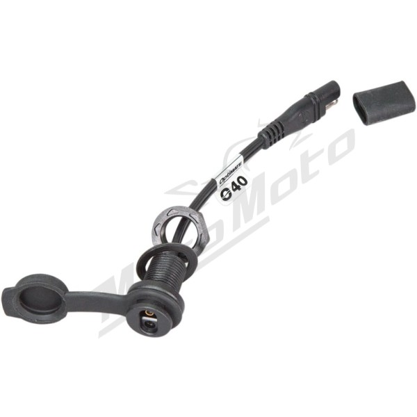 TECMATE Weatherproof SAE Thin Panel Mount Socket O-40