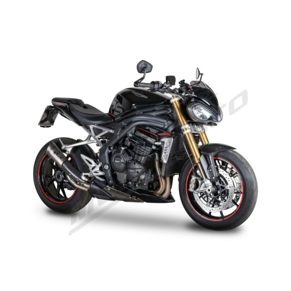 SPARK GRID-O Slip-On Muffler TRIUMPH SPEED TRIPLE 1200 2021-2024