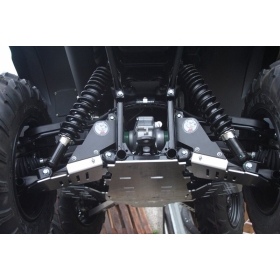 AXP Rear skid plate HDPE 4mm YAMAHA YFM 700 GRIZZLY 2007-2020