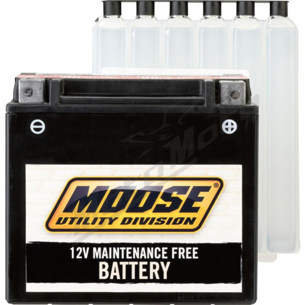 MOOSE OFFROAD FOUR WHEEL AGM Maintenance Free Batteries YTX5L-BS 12V 4Ah