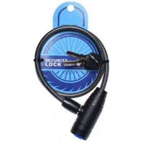 M-WAVE BICYCLE LOCK CABLE 8x650mm