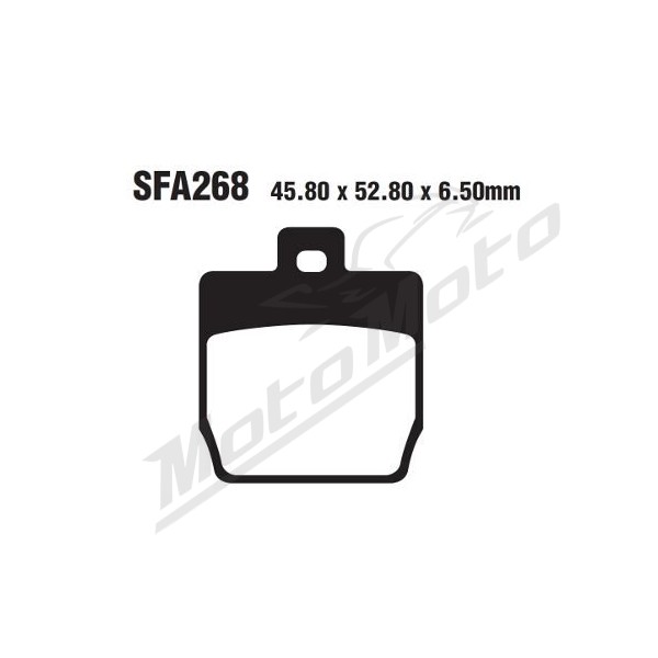 EBC SFA stabdžių trinkelės MBK / YAMAHA / QUADRO 50-400cc 97-20