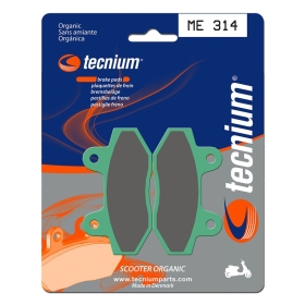 TECNIUM organinės stabdžių trinkelės ME314 Italjet / Peugeot 50cc 08-20