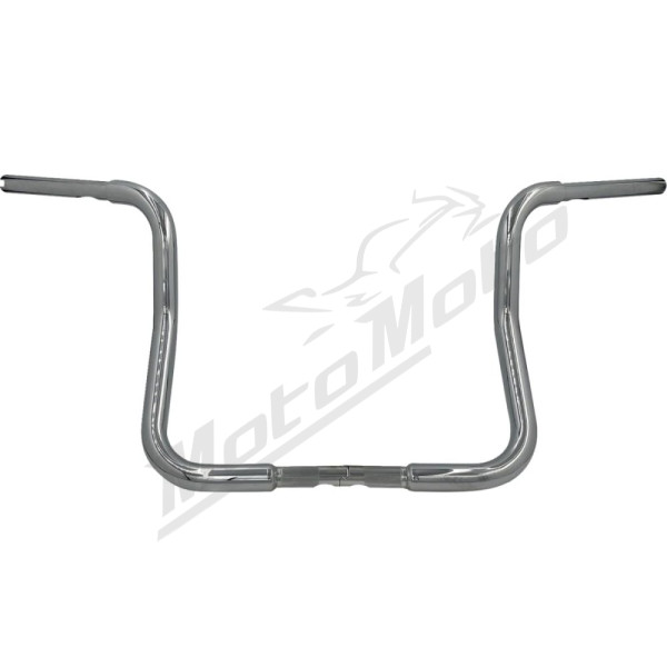 FAT BAGGERS INC. Round Top Handlebar Chrome 91.5x33cm Harley Davidson FLHT / FLHFB / FLHTCUL / FLHX / FLHXS 1584-1923 08-24