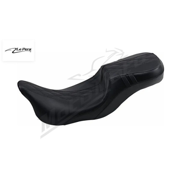 LE PERA Outcast Daddy Long Legs Seat Harley Davidson FLH / FLHR / FLHRC / FLHRXS / FLHT / FLHTC / FLHTCU / FLHTCUTG / FLHTK / FLHX / FLTR / FLTRXS / FLTRXSE 1584-1923 08-24
