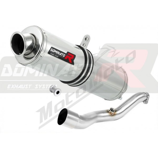 Exhaust kit Dominator ROUND SUZUKI BURGMAN 400 2007 2016