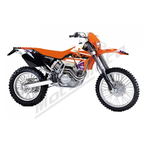 BLACKBIRD RACING Dream 5 grafikų komplektas KTM EXC / SX 125-620cc 98-00
