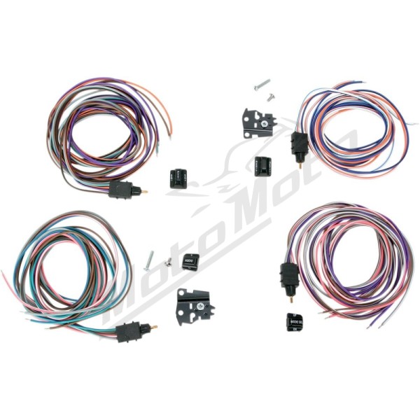 DRAG SPECIALTIES Handlebar Switch Kit Harley Davidson FLHR / FLHRC / FLHRCI 1340-1800cc 96-13