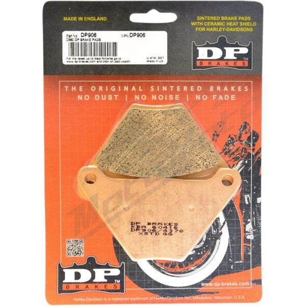 DP BRAKES Sintered Metal Brake Pads Harley Davidson FLH / FLHC / FX / FXB / FXE / FXEF / FXS / FXWG / XLCH 1000-1340cc 72-82