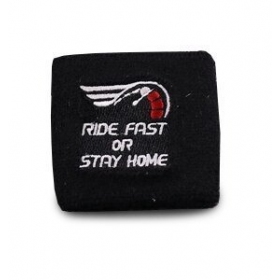 Stabdžių rezervuaro uždangalas "RIDE FAST OR STAY HOME" 1 VNT.