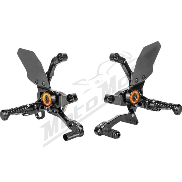 GILLES TOOLING MUE2 Vairuotojo pakojų sistema KTM Super Duke 1290R 20-23