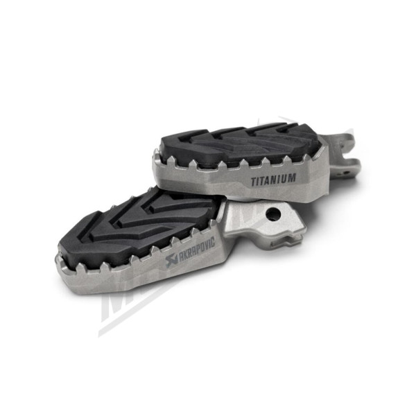 AKRAPOVIC Adventure Vairuotojo pakojai titaniniai Ducati Multistrada 900-1200 21-25