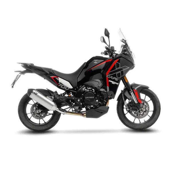 LEOVINCE LV-14 Duslintuvas Nerūdijančio plieno Moto Morini X-Cape 700 25-26