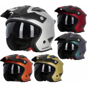 Acerbis Aria Metallic atviras šalmas