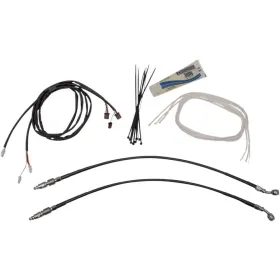FAT BAGGERS INC. Round Top Handlebar Kit Black 91.5x40.5cm Harley Davidson FLHT / FLHTCU / FLHTCUTG / FLHTKSE / FLHX 1690-1923 14-20