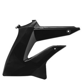 Maxtuned Radiator cover Left Derbi / Gilera 50cc 11-17 Black