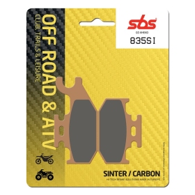 Sbs stabdžių trinkelės 835SI Sintered Offroad SUZUKI