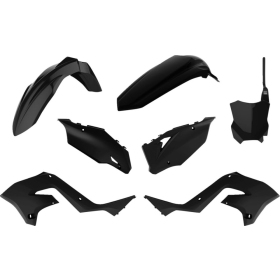 POLISPORT Restyle Body Kit Black Kawasaki KX 125-250 03-08