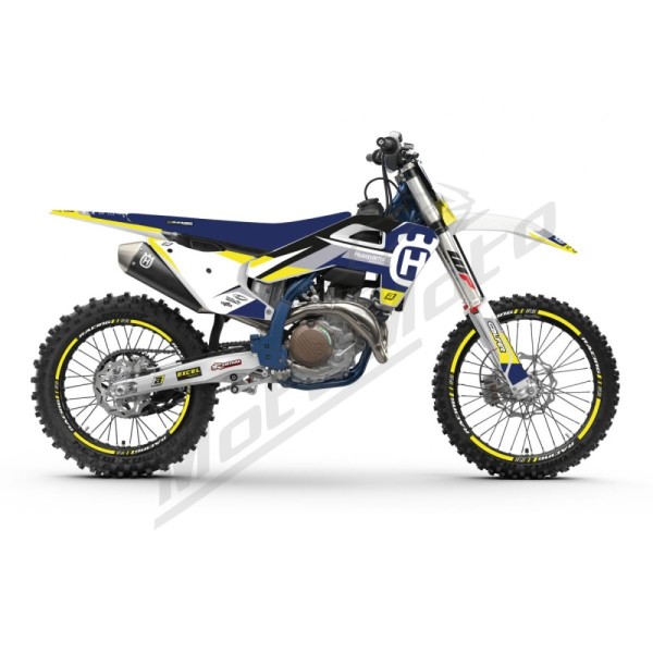 BLACKBIRD RACING STICKER KIT DREAM 5 CHROME HUSQVARNA FC / TC 125-450cc 2025-2026