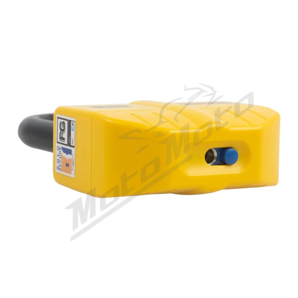 Oxford Boss Alarm 14mm Yellow + 12mm x 1.5m Chain