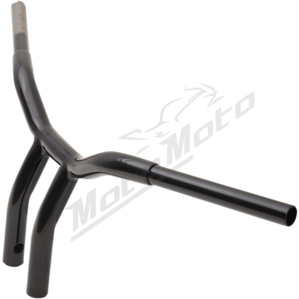 LA CHOPPERS Kage Fighter Welded Bent-Riser Handlebar 32mm 76x25,5cm