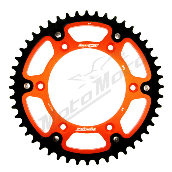 Supersprox Stealth Rear sprocket Orange Husqvarna Enduro 701 17-20