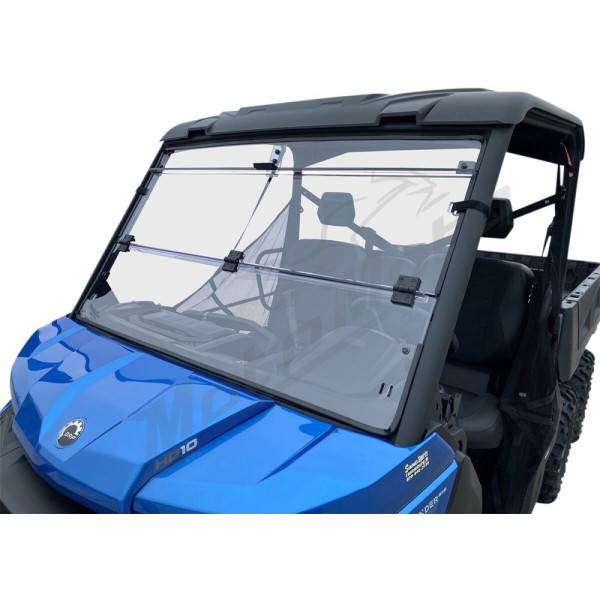 MOOSE OFFROAD FOUR WHEEL Deluxe Full Folding Windshield Can-Am Defender 500-1000cc 16-24