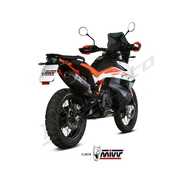 MIVV Speed Edge Muffler Steel KTM Adventure 790-890 19-25