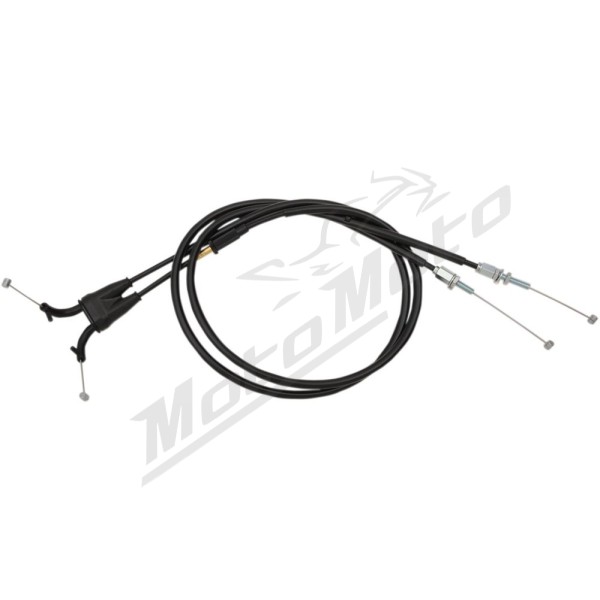 MOOSE OFFROAD Black Vinyl Throttle Cable Honda CRF 250-450cc 17-20