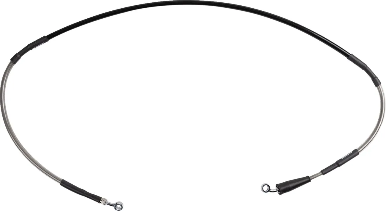 MOOSE OFFROAD Front Stainless Steel Braided Brake Line Suzuki RMX 450Z 10-19