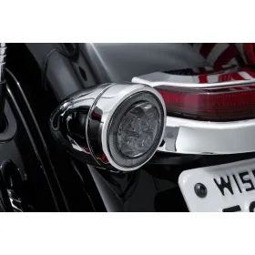 CIRO Fang® Clear Rear Turn Signal Light Inserts HARLEY DAVIDSON FLFBS / FLHRXS / FLHX / FLHXS / FLS / FLTRX / XL 883-1923 07-24