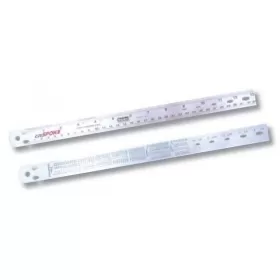 Spoke measuring ruler