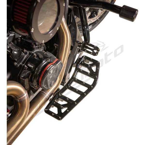 THRASHIN SUPPLY CO. Aggressor Floorboards Harley Davidson FL / FLH / FLHC / FLHFB 1200-1977cc 72-25
