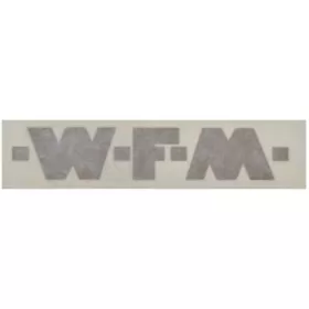 STICKER FOR FUEL TANK "WFM"