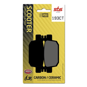 SBS CT Scooter Carbon Tech Organic Brake Pads Honda ADV / FES / NSS / SH 125-350cc 05-24