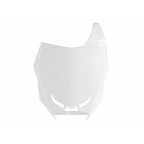 RACETECH Front Number Plate Suzuki RM-Z 250/450cc 18-23 White